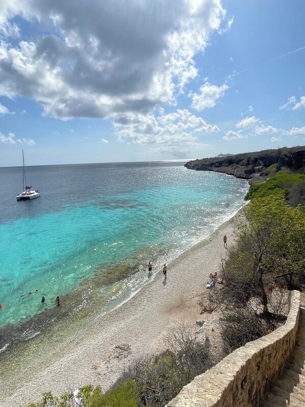 بالقرب من الشاطئ