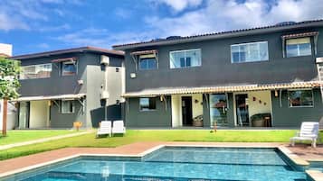 Fassade der Unterkunft