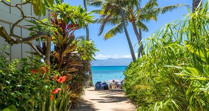Oceanfront Beachfront Studio - The Napili Bay 103 -Fall asleep to the waves