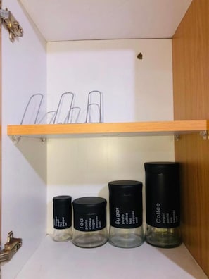 Mini-fridge, microwave, blender - Stay.Plus West Heights Studio Apartment (Nairobi)