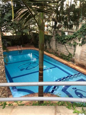Outdoor pool - Stay.Plus West Heights Studio Apartment (Nairobi)