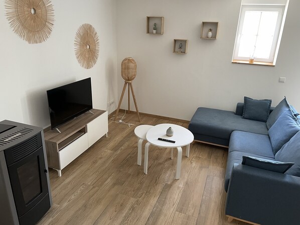 تلفزيون، مدفأة