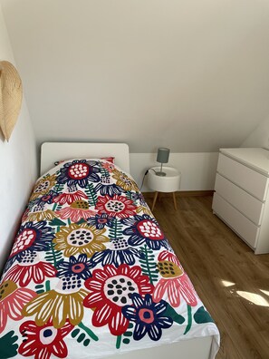 2 chambres, draps fournis
