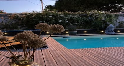 E Villa Clara, 600m de la mer, piscine