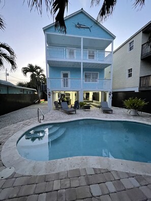 Außenpool, beheizter Pool