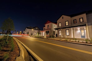 Front of property – evening/night