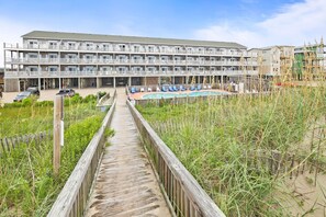 Exterior - Oceanfront Condo w/ Private Balcony, Resort Pool, Hot Tub, Elevator, Clubhouse (Hatteras)