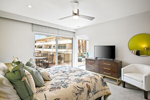2 bedrooms, desk, free WiFi, bed sheets