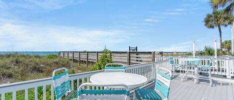 Opções para refeição ao ar livre