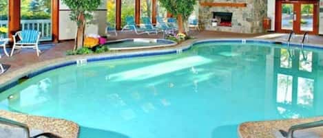 Indoor pool, outdoor pool