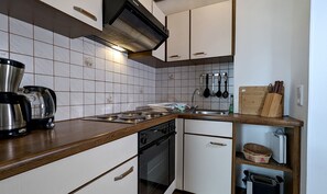 Fridge, oven, stovetop, coffee/tea maker - Vacation apartment Edeltraud on Lake Millstatt, hiking vacation and much more FeWo 4 (Radenthein)