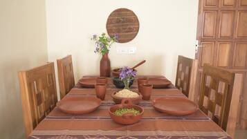 Opções para refeição