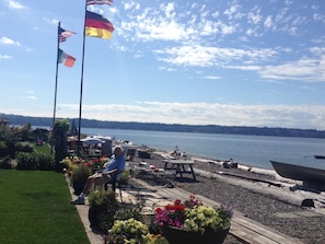 Aan het strand, strandlakens