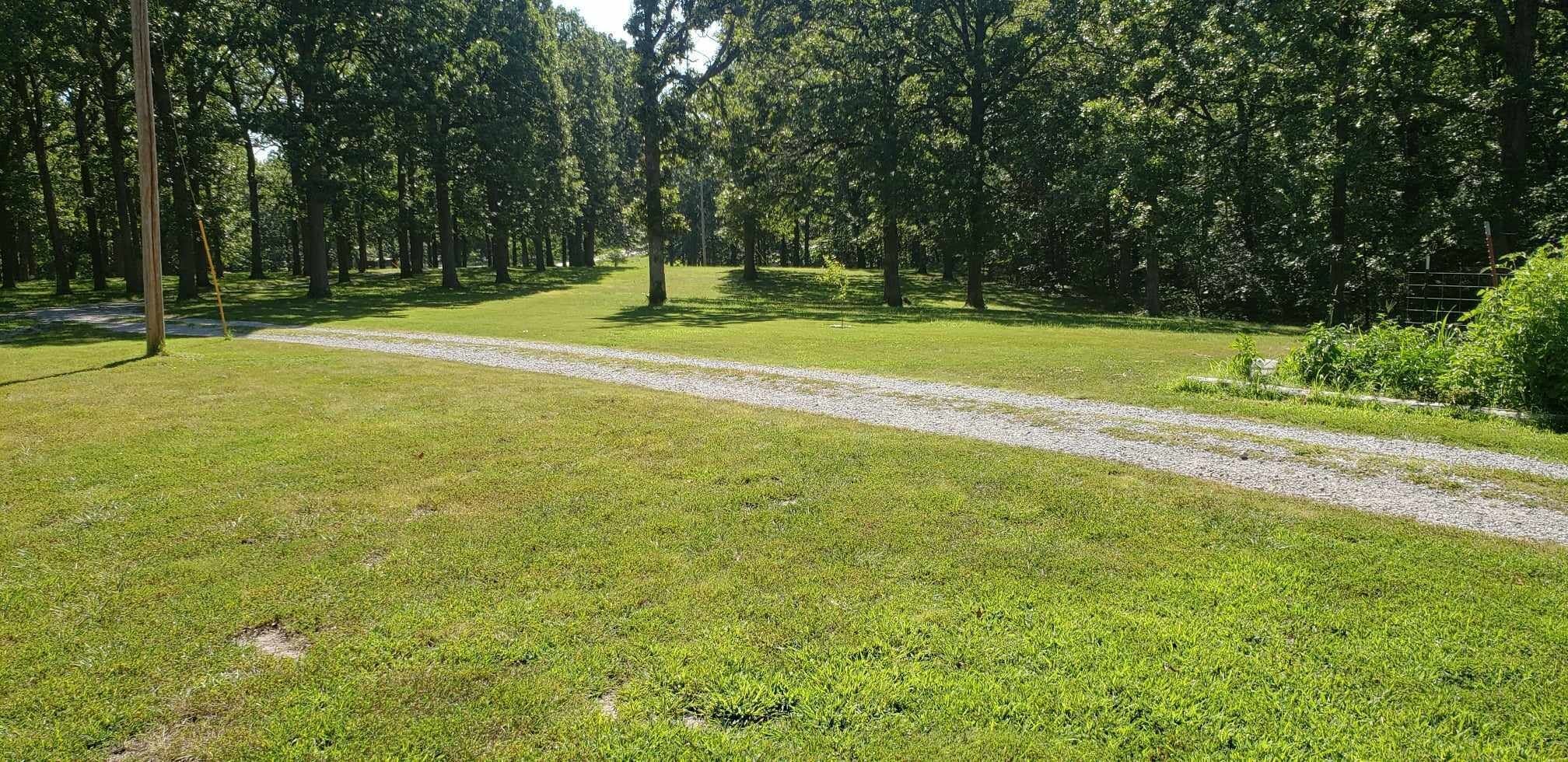 The driveway!