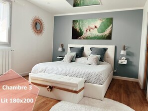 4 soveværelser, strygejern/strygebræt, weekendseng, gratis Wi-Fi