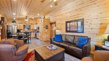 Télévision, cheminée