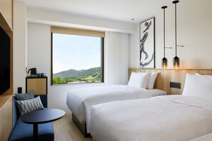 Down duvets, in-room safe, desk, blackout curtains - Fairfield by Marriott Hokkaido Minamifurano (Minamifurano)