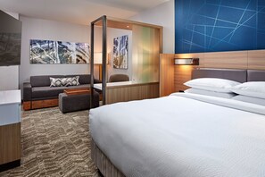 Premium bedding, in-room safe, desk, laptop workspace - SpringHill Suites by Marriott Los Angeles Downey (Downey)