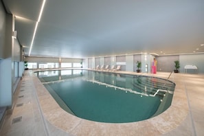 Indoor pool, outdoor pool