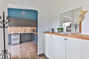 Fridge, microwave, oven, dishwasher - La Parée Chaleureuse - Parking - Wifi (Bretignolles-sur-Mer)