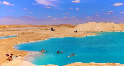 Santarya Siwa resort oasis Hot natuwater springs meets the desert in one place