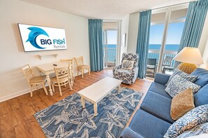 TV - Baywatch Renovated, Unobstructed Oceanfront Views! (North Myrtle Beach)