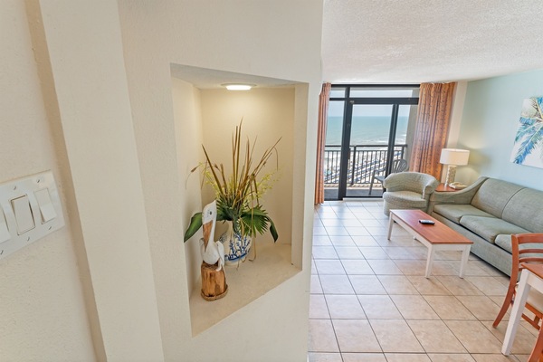 Amazing Living Room with Views of the Ocean 🌊☀️
