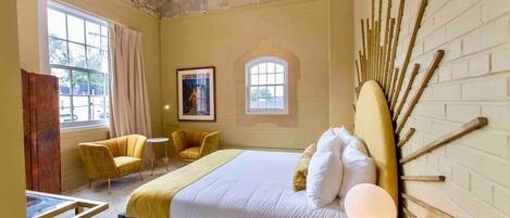 1 habitación, tabla de planchar con plancha, wifi y ropa de cama