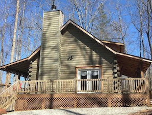 Exterior - Renew & Relax in Tranquil & Comfortable Log Cabin (Robbinsville)