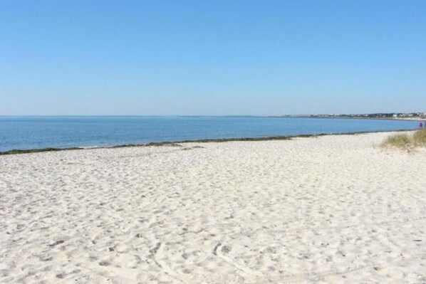 Vlak bij het strand