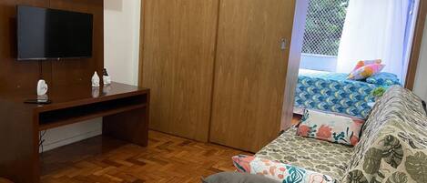 1 Schlafzimmer, Bügeleisen/Bügelbrett, WLAN, Bettwäsche