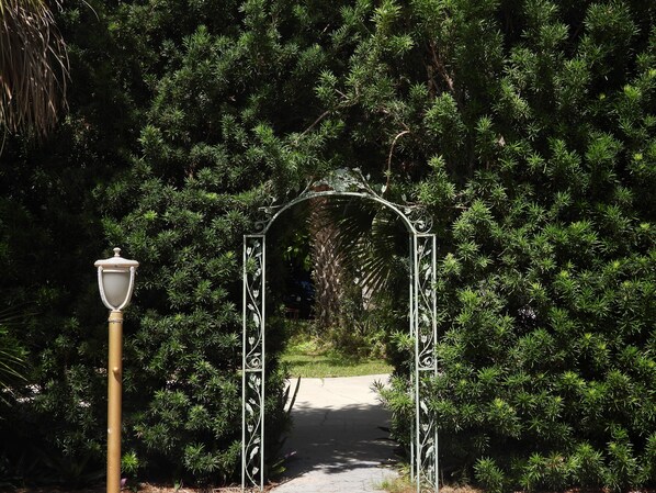 Majoituspaikan julkisivu