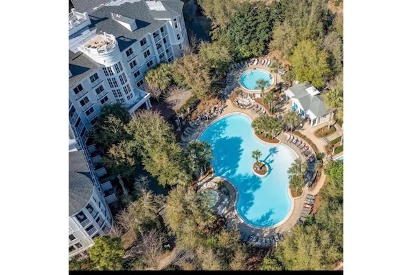 Udendørs pool, opvarmet pool