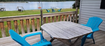 Outdoor Paradise @ the "Lower Dam Lodge" Located on the St. Marys River