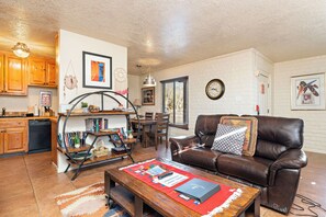 Smart-tv, een dvd-speler en boeken