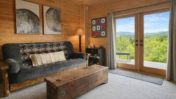 Smart TV, fireplace, video games, books
