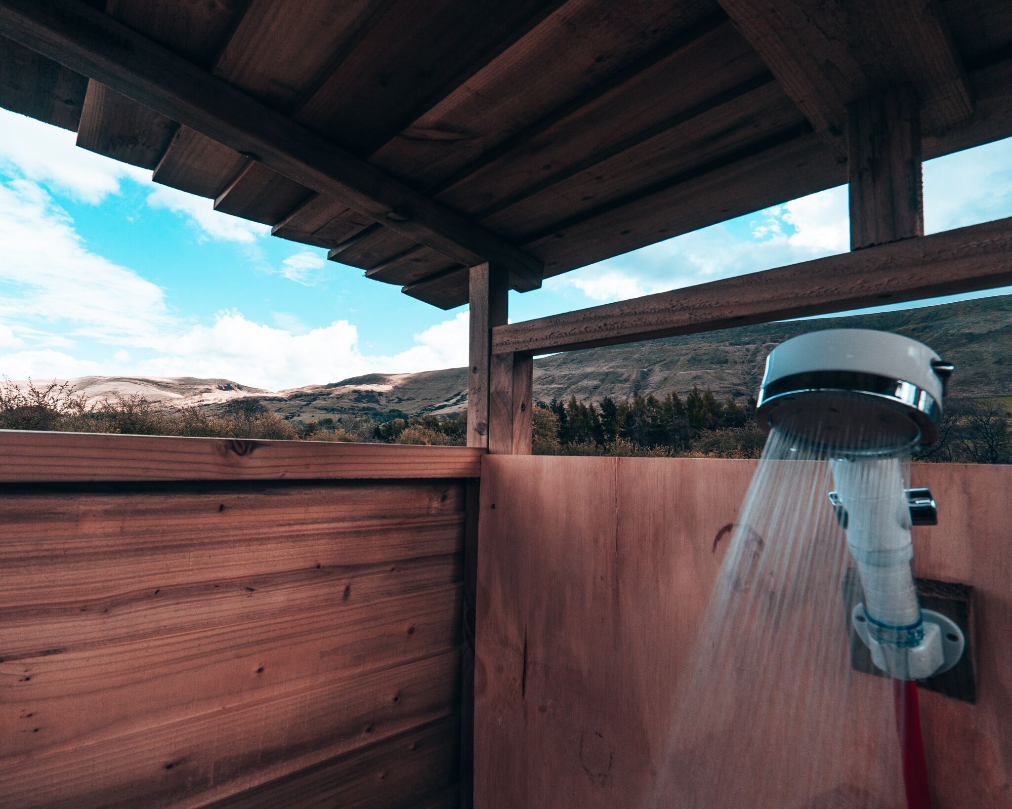 Superior tent, privébadkamer, uitzicht op bergen (Couples-Only) | Badkamer