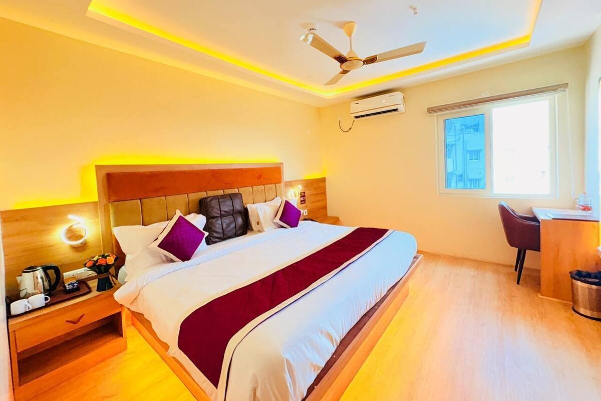 Chambre Exécutive | Coffres-forts dans les chambres, Wi-Fi gratuit, draps fournis