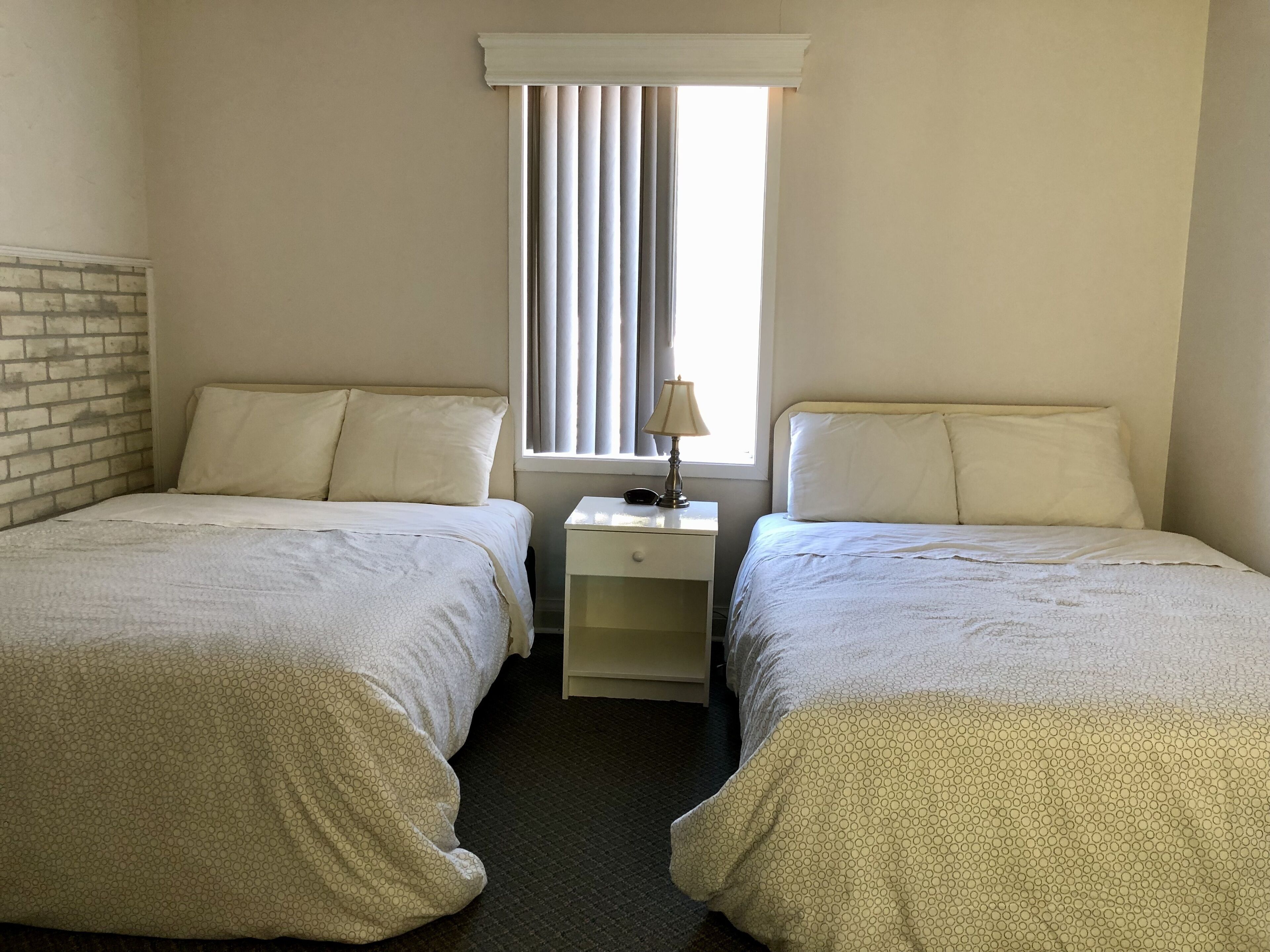 Premium bedding, down duvets, soundproofing, free WiFi