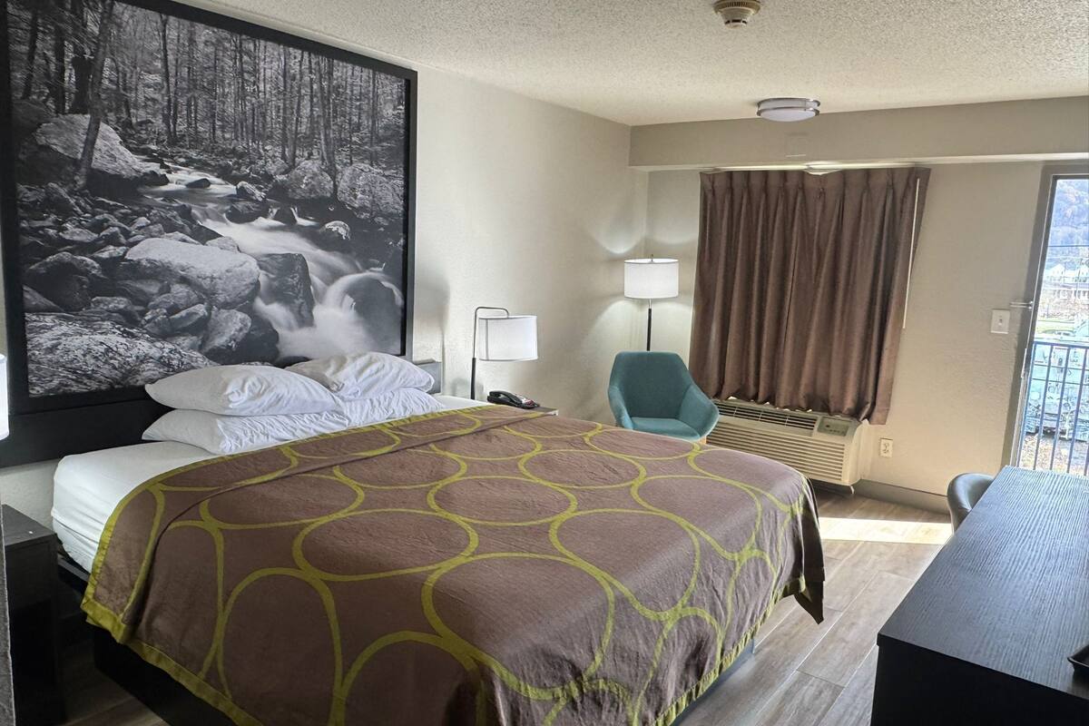 room, 1 king bed, non smoking | desk, iron/ironing board, free wifi, bed sheets