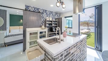 Basic Room, 2 Bedrooms (Dokche poolvilla(2floor,party room)) | 2 bedrooms, free WiFi