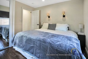 2 Schlafzimmer, Reisekinderbett, kostenloses WLAN, Bettwäsche