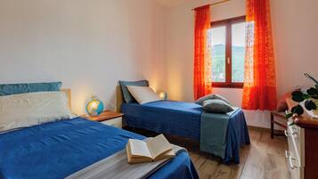 2 slaapkamers, beddengoed