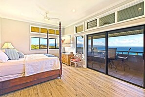 2 bedrooms, desk, iron/ironing board, travel crib