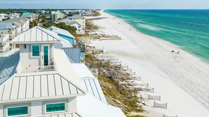 Beach - OCEAN HAVEN: Just Listed, Remodeled in Modern Style, 180° Water View, Sauna, Beach Service for 6! (Santa Rosa Beach)