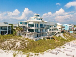 Exterior - OCEAN HAVEN: Just Listed, Remodeled in Modern Style, 180° Water View, Sauna, Beach Service for 8! (Santa Rosa Beach)