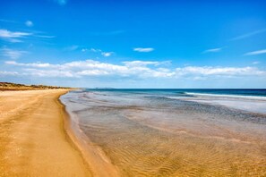Tæt på stranden