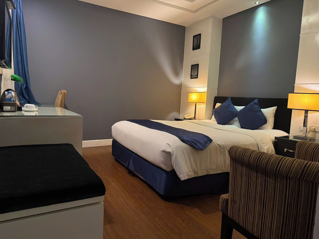 Dobbelt- eller tomannsrom – classic (Internal window) | Sengetøy i egyptisk bomull og sengetøy av topp kvalitet