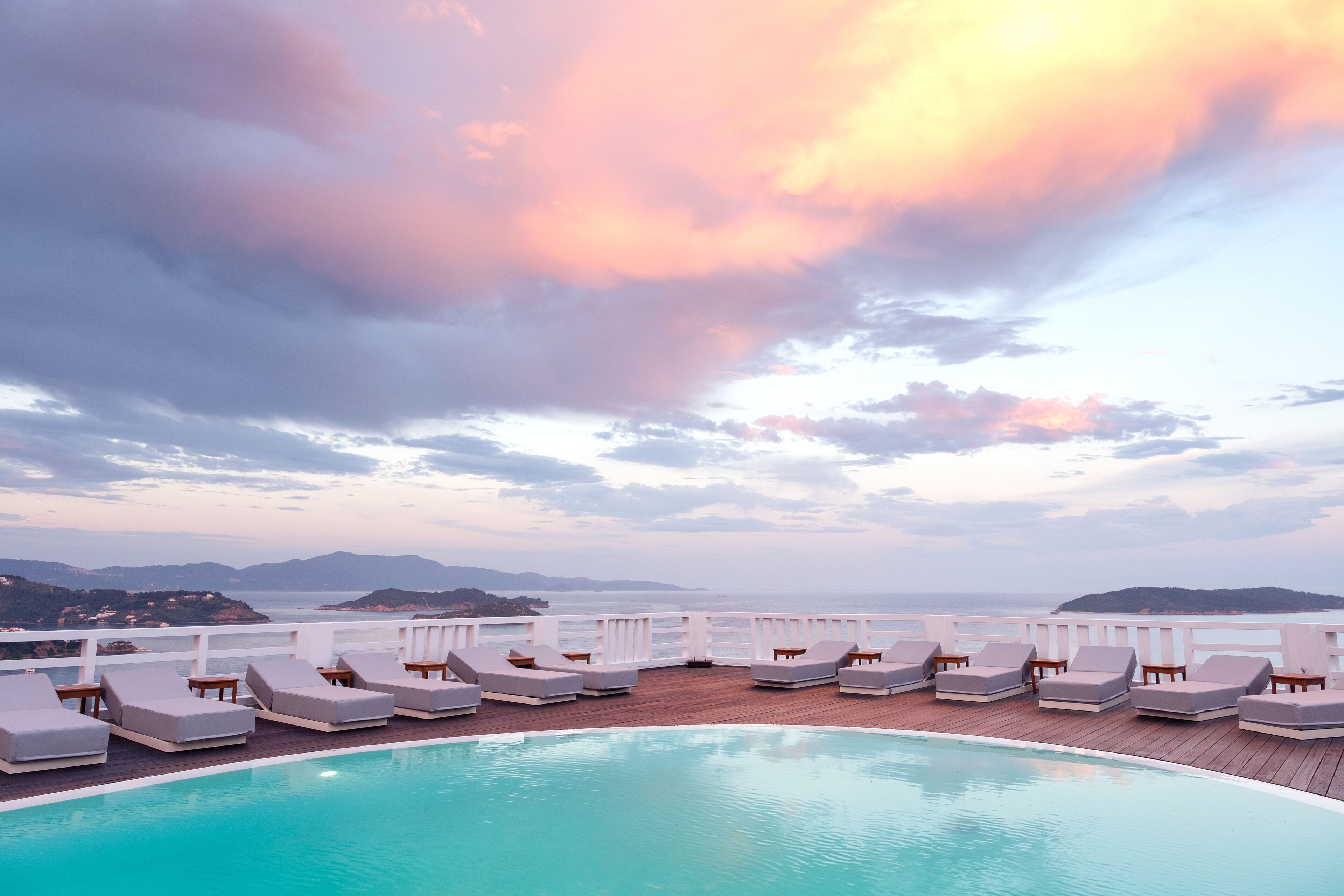 Seasonal outdoor pool