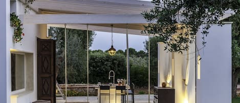 Restauration en plein air